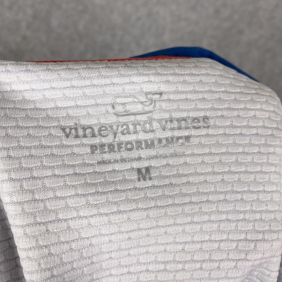 Vineyard Vines Performance Shirt Mens M Sankaty 1/4 Zip Disney Beach Club Resort - Picture 7 of 12